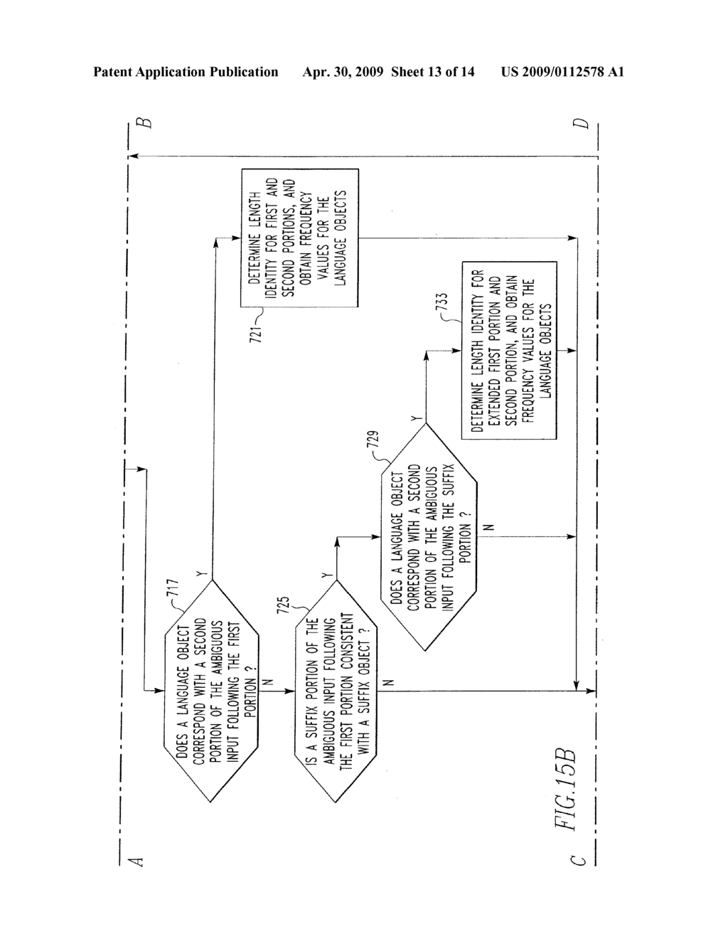 Handheld Electronic Device and Method for Disambiguation of Compound Text Input and for Prioritizing Compound Language Solutions According to Completeness of Text Components - diagram, schematic, and image 14