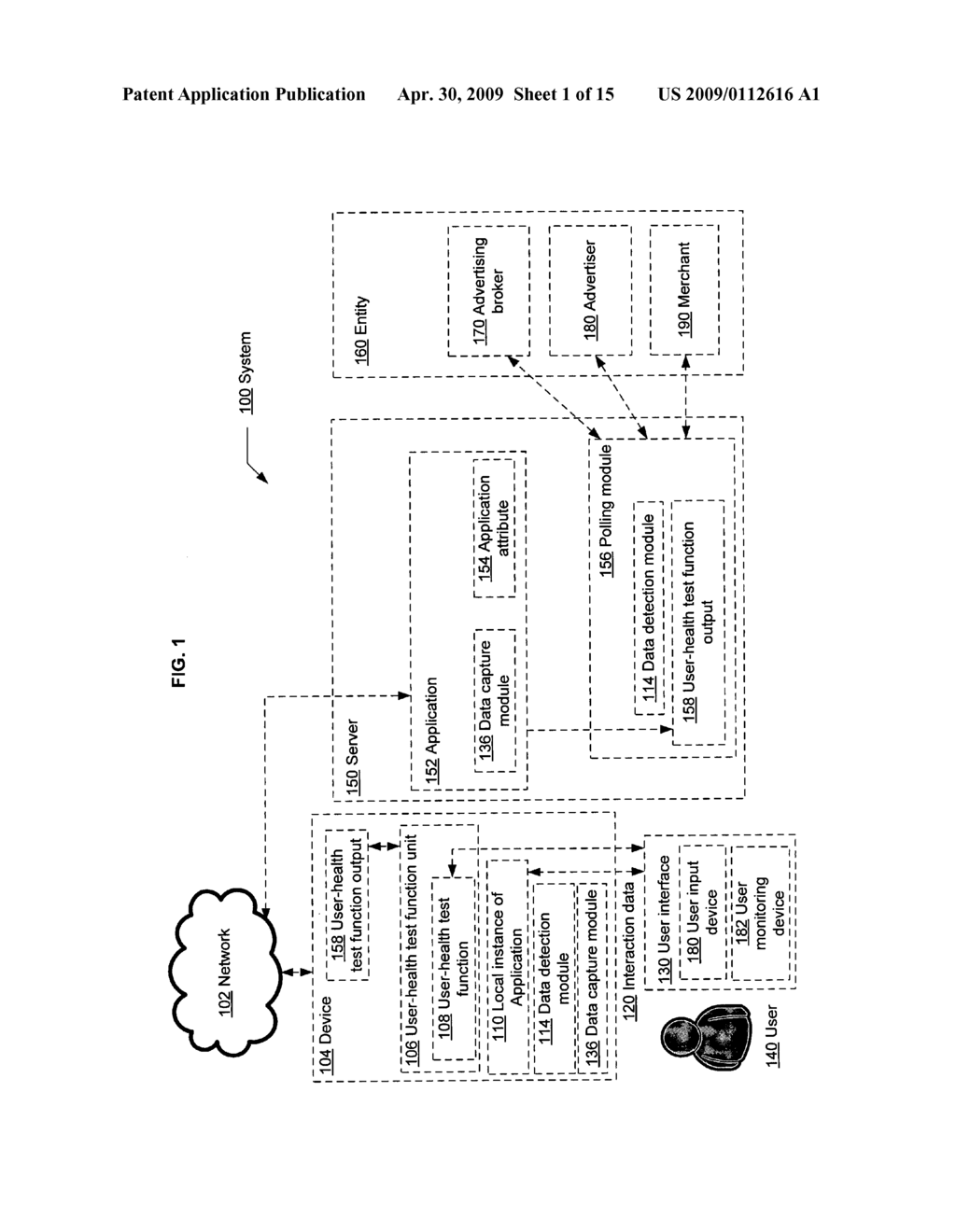 Polling for interest in computational user-health test output - diagram, schematic, and image 02