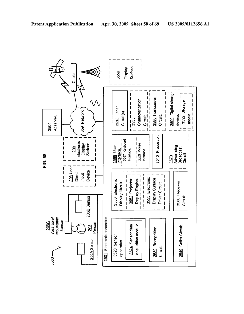 Returning a personalized advertisement - diagram, schematic, and image 59