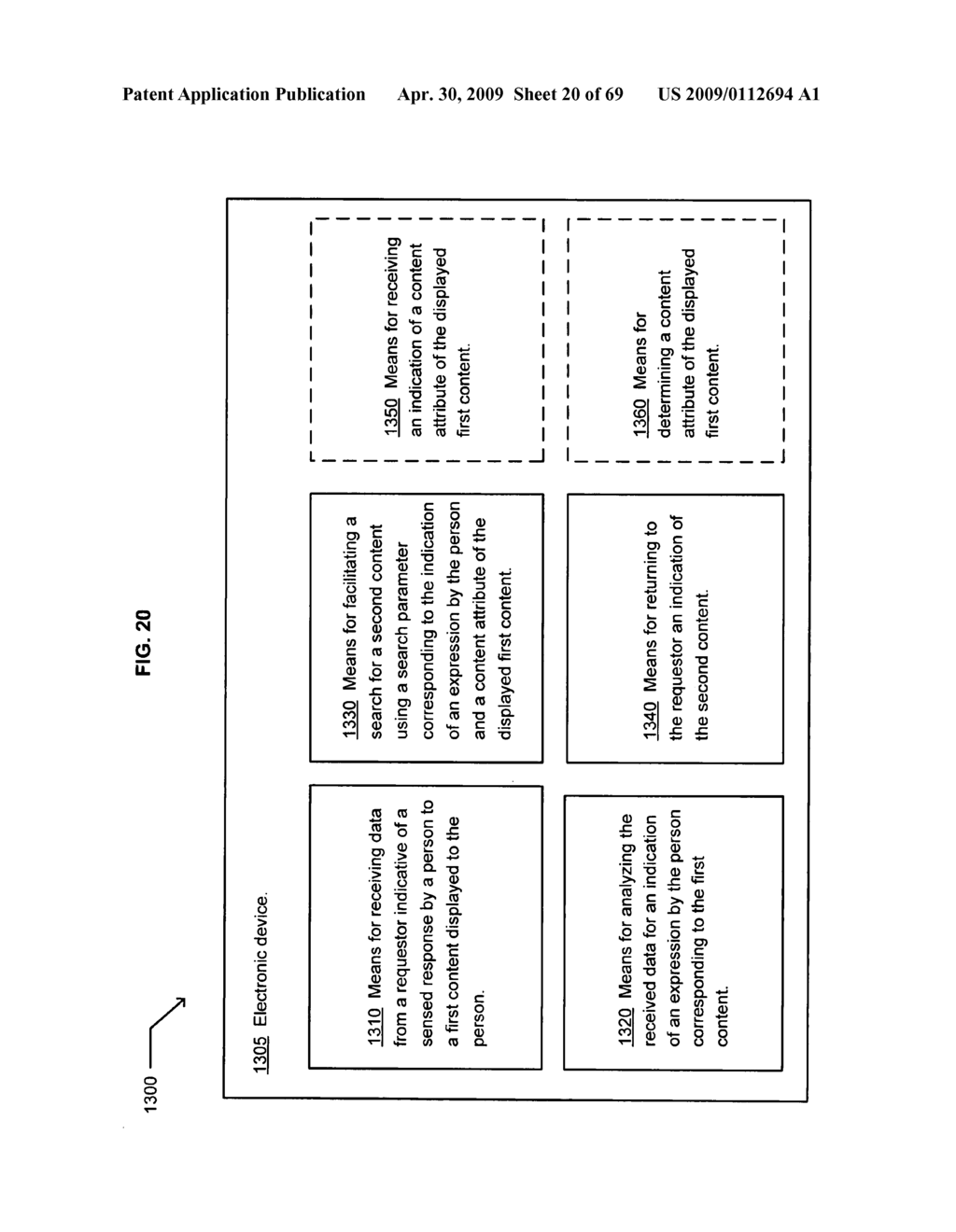 Targeted-advertising based on a sensed physiological response by a person to a general advertisement - diagram, schematic, and image 21