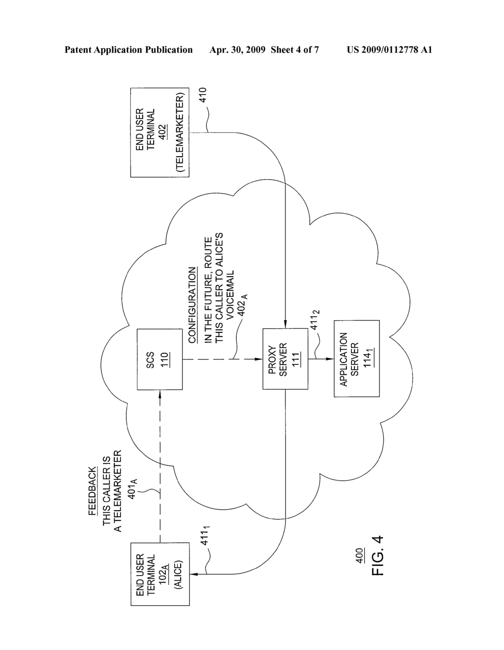 Method and Apparatus for Leveraging End User Terminals in Self-Learning Networks - diagram, schematic, and image 05