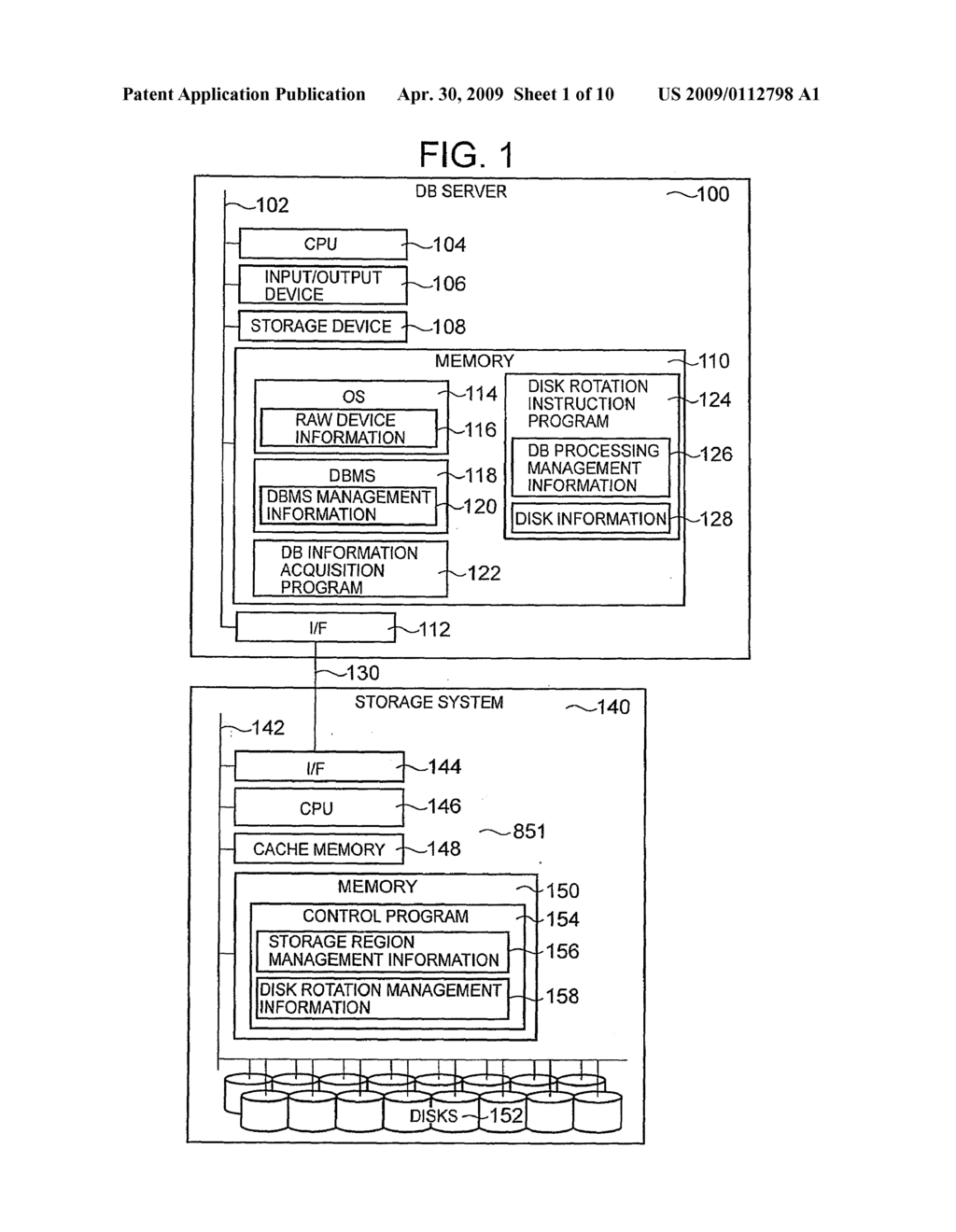 COMPUTER SYSTEM AND METHOD FOR REDUCING POWER CONSUMPTION OF STORAGE SYSTEM - diagram, schematic, and image 02