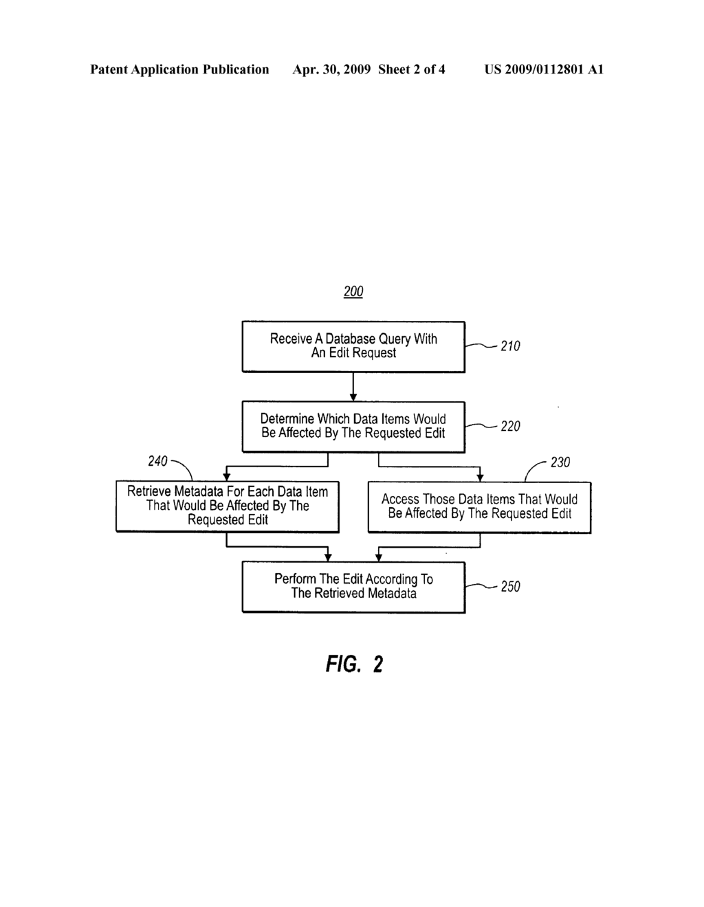 METADATA DRIVEN REPORTING AND EDITING OF DATABASES - diagram, schematic, and image 03