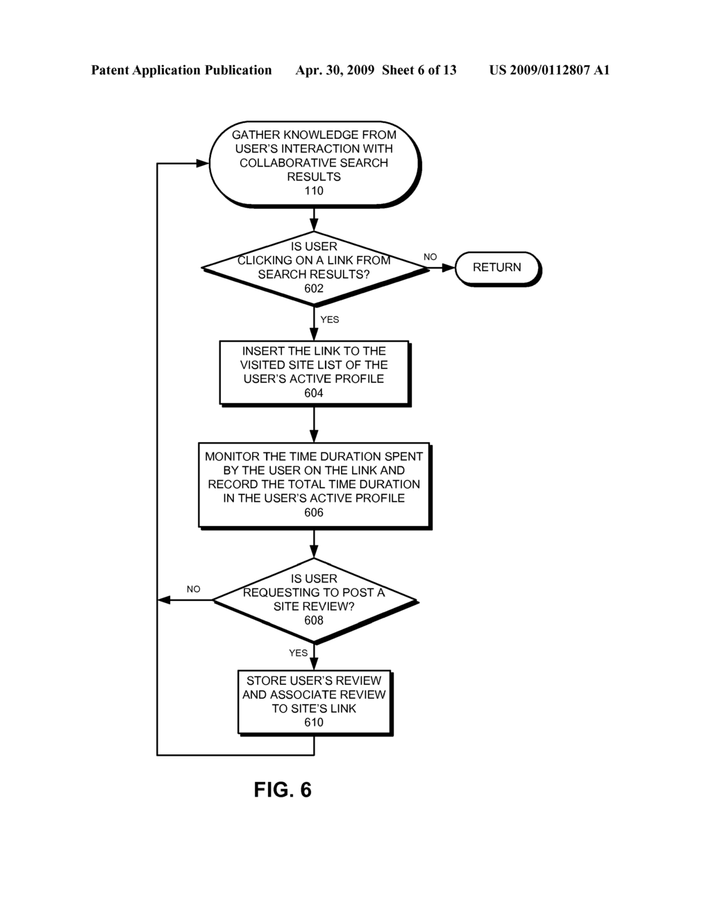 METHOD AND APPARATUS FOR FACILITATING A COLLABORATIVE SEARCH PROCEDURE - diagram, schematic, and image 07