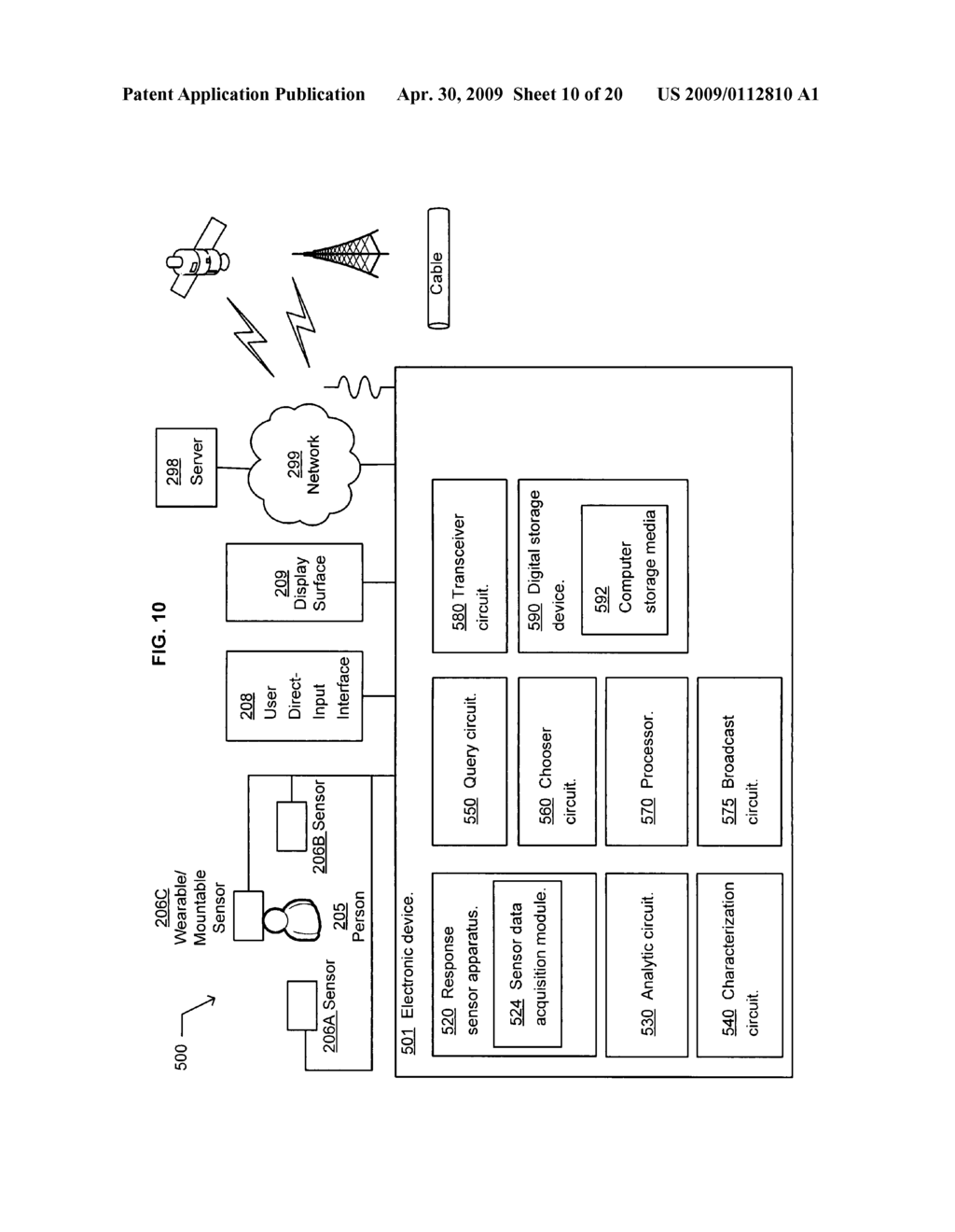 Selecting a second content based on a user's reaction to a first content - diagram, schematic, and image 11