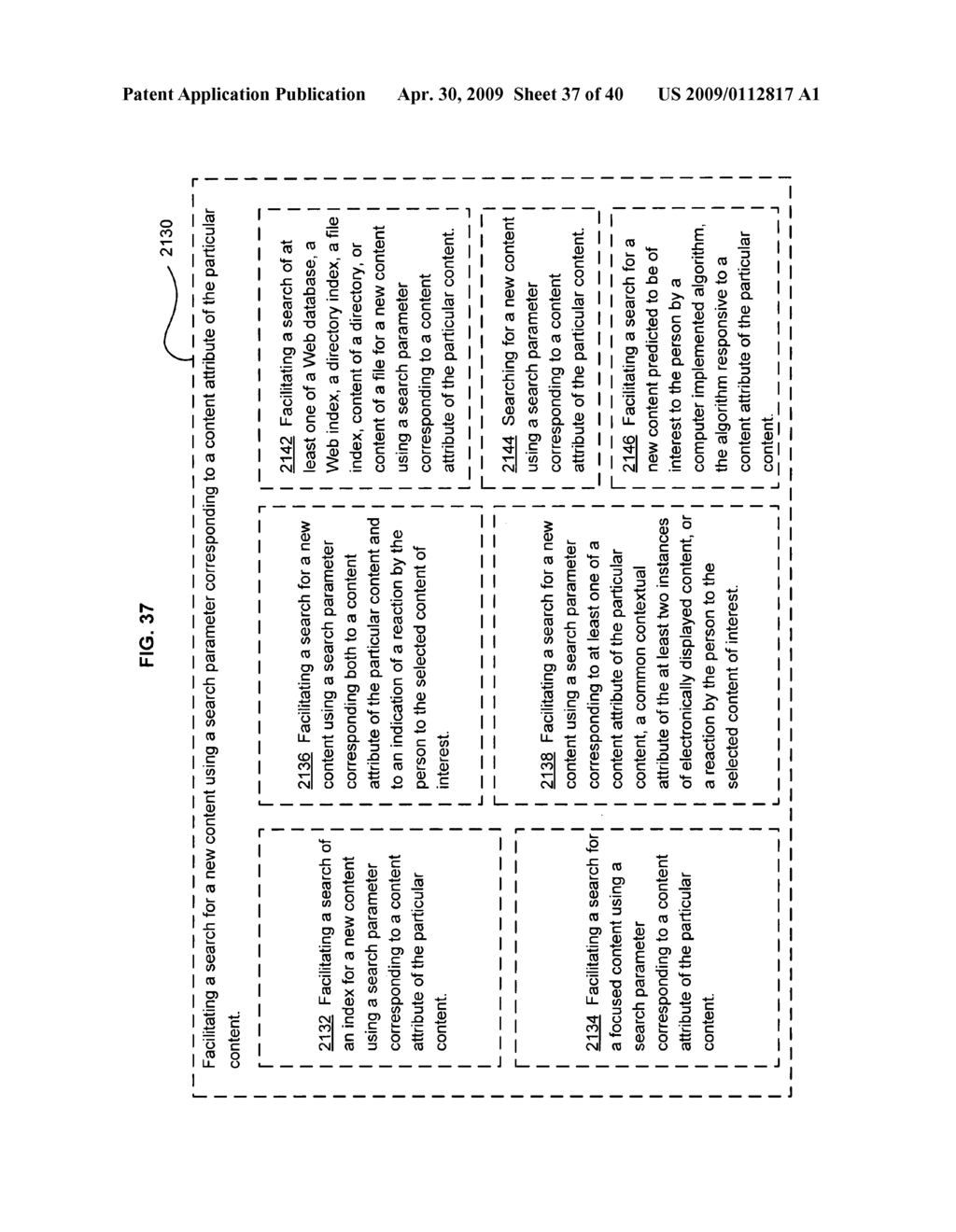 Returning a new content based on a person's reaction to at least two instances of previously displayed content - diagram, schematic, and image 38