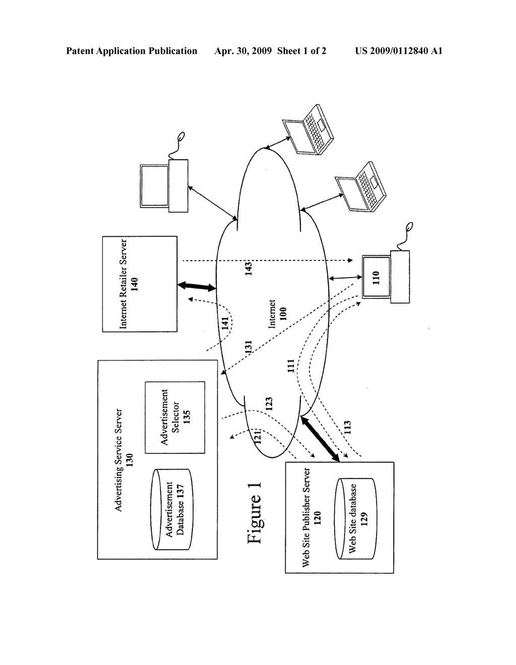 Method For Selecting Electronic Advertisements Using Machine Translation Techniques - diagram, schematic, and image 02