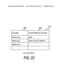 Data access control system and method according to position information of mobile terminal diagram and image