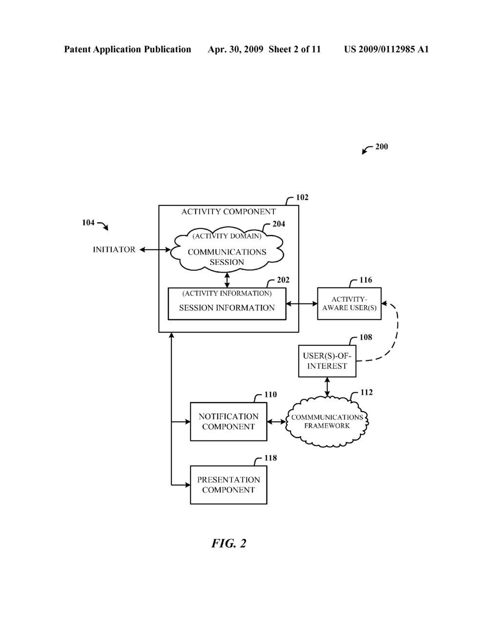 SUPPORTING SERENDIPITOUS GROUP INTERACTION BASED ON USER ACTIVITIES - diagram, schematic, and image 03