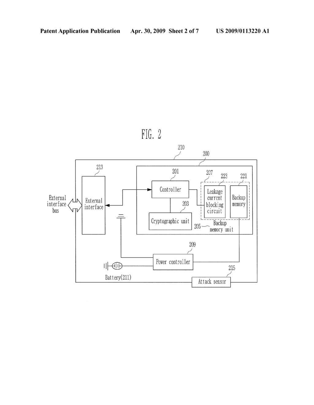 ENCRYPTED BACKUP DATA STORAGE DEVICE AND STORAGE SYSTEM USING THE SAME - diagram, schematic, and image 03