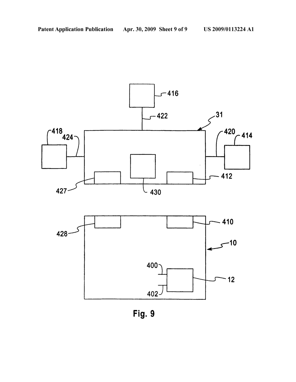 Method of operation of a portable computer apparatus with thermal enhancements and multiple modes of operation - diagram, schematic, and image 10