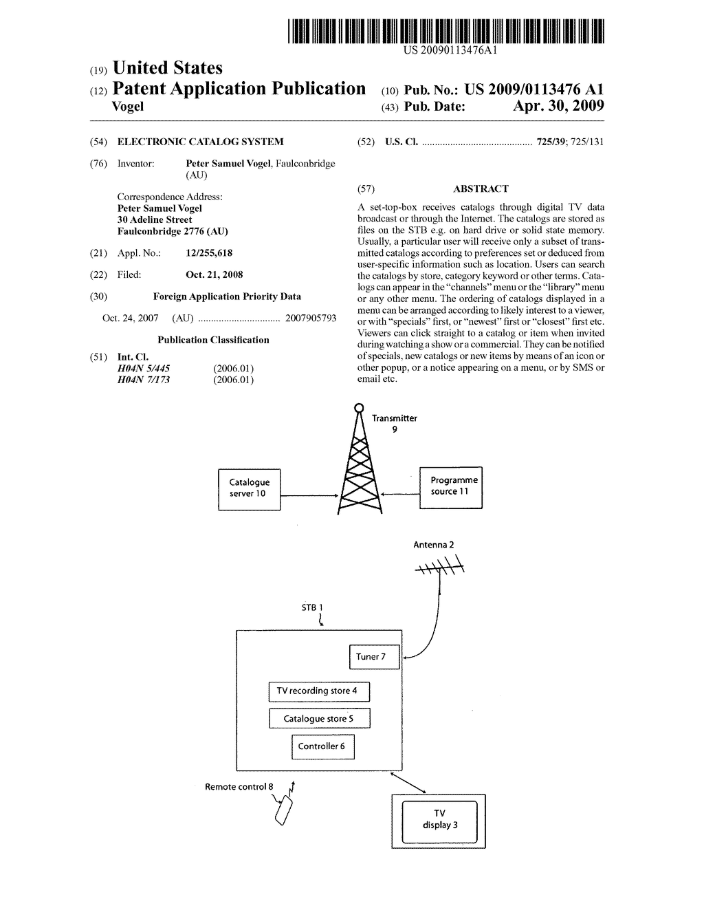 ELECTRONIC CATALOG SYSTEM - diagram, schematic, and image 01