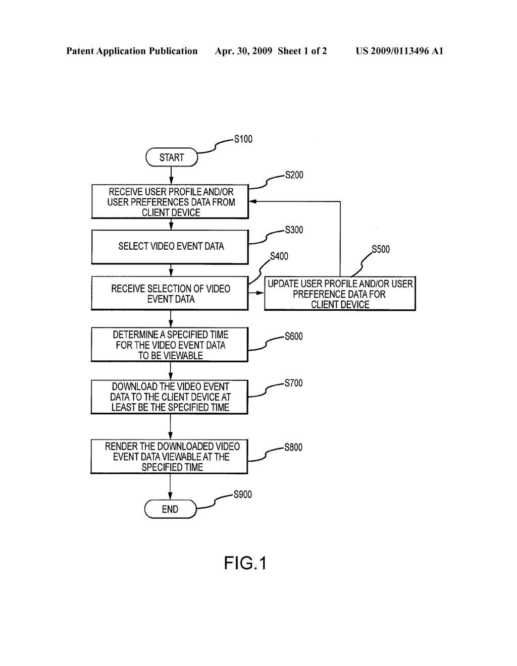 PROCESSES AND SYSTEMS FOR PRE-DOWNLOADING OF VIDEO EVENT DATA - diagram, schematic, and image 02