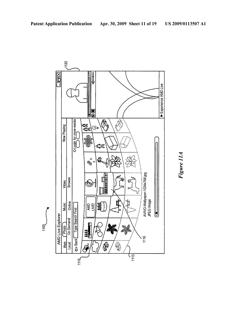 Media System for Facilitating Interaction with Media Data Across a Plurality of Media Devices - diagram, schematic, and image 12