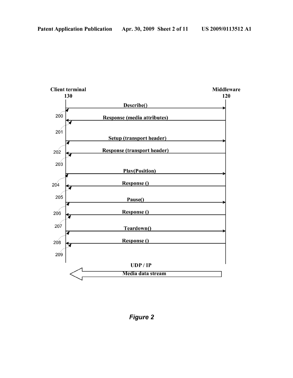 METHOD AND SYSTEM FOR PRESENTING A CONTINUOUS PROGRAMMING SEQUENCE AT A CLIENT TERMINAL - diagram, schematic, and image 03