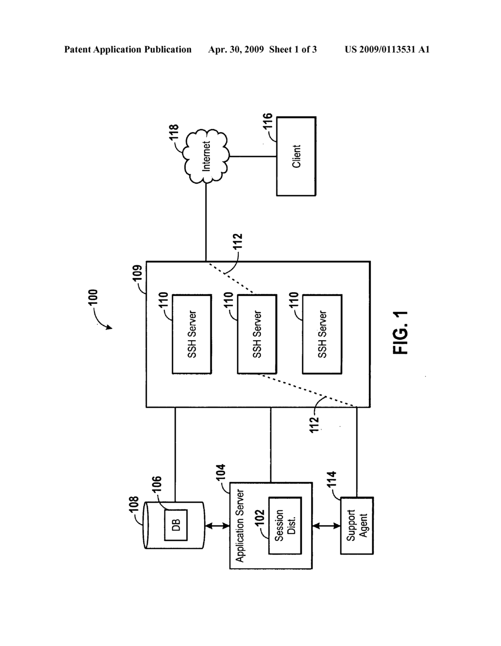 System and method for pooling and load distributing connection-oriented servers - diagram, schematic, and image 02