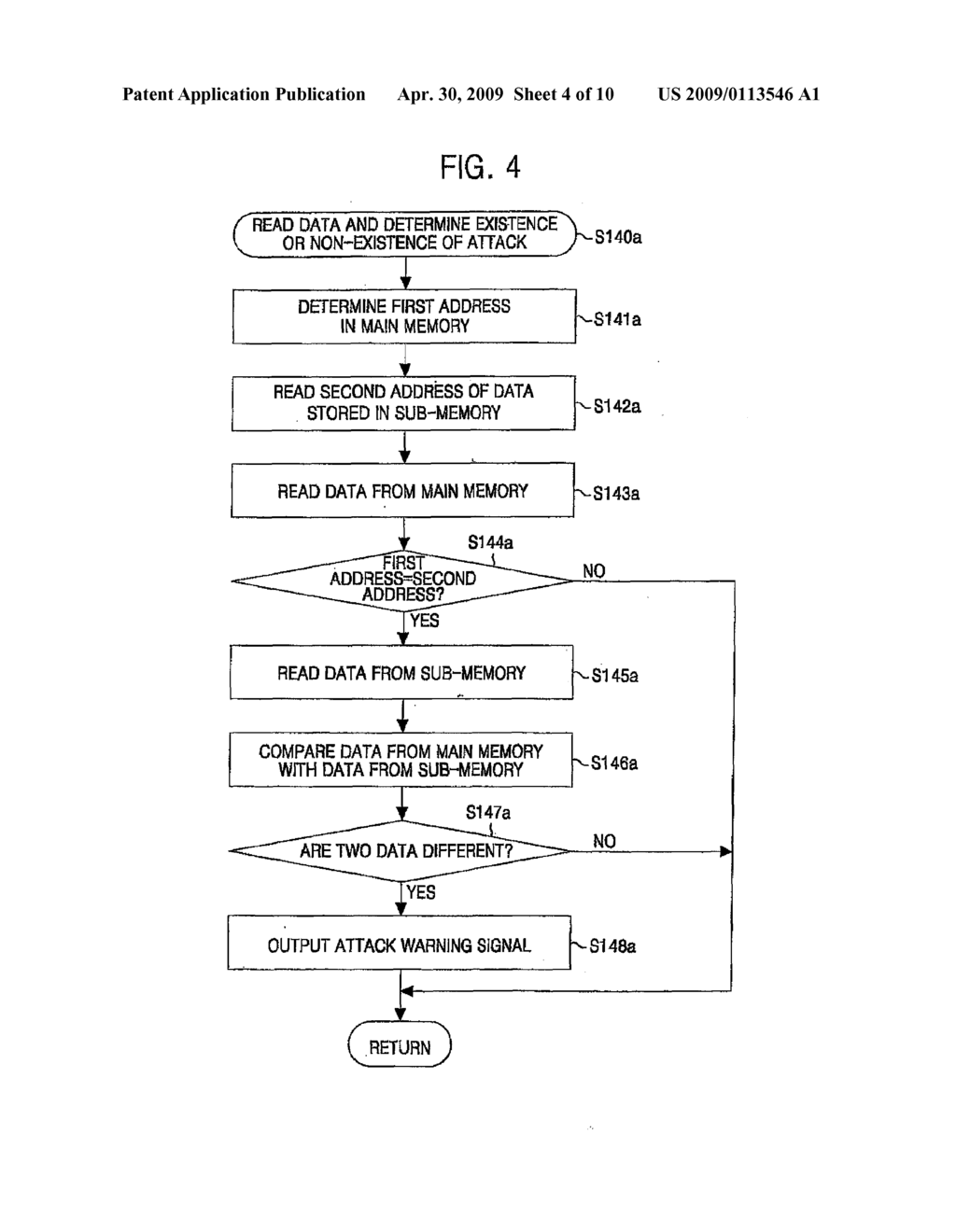 MEMORY SYSTEM FOR SENSING ATTACK - diagram, schematic, and image 05