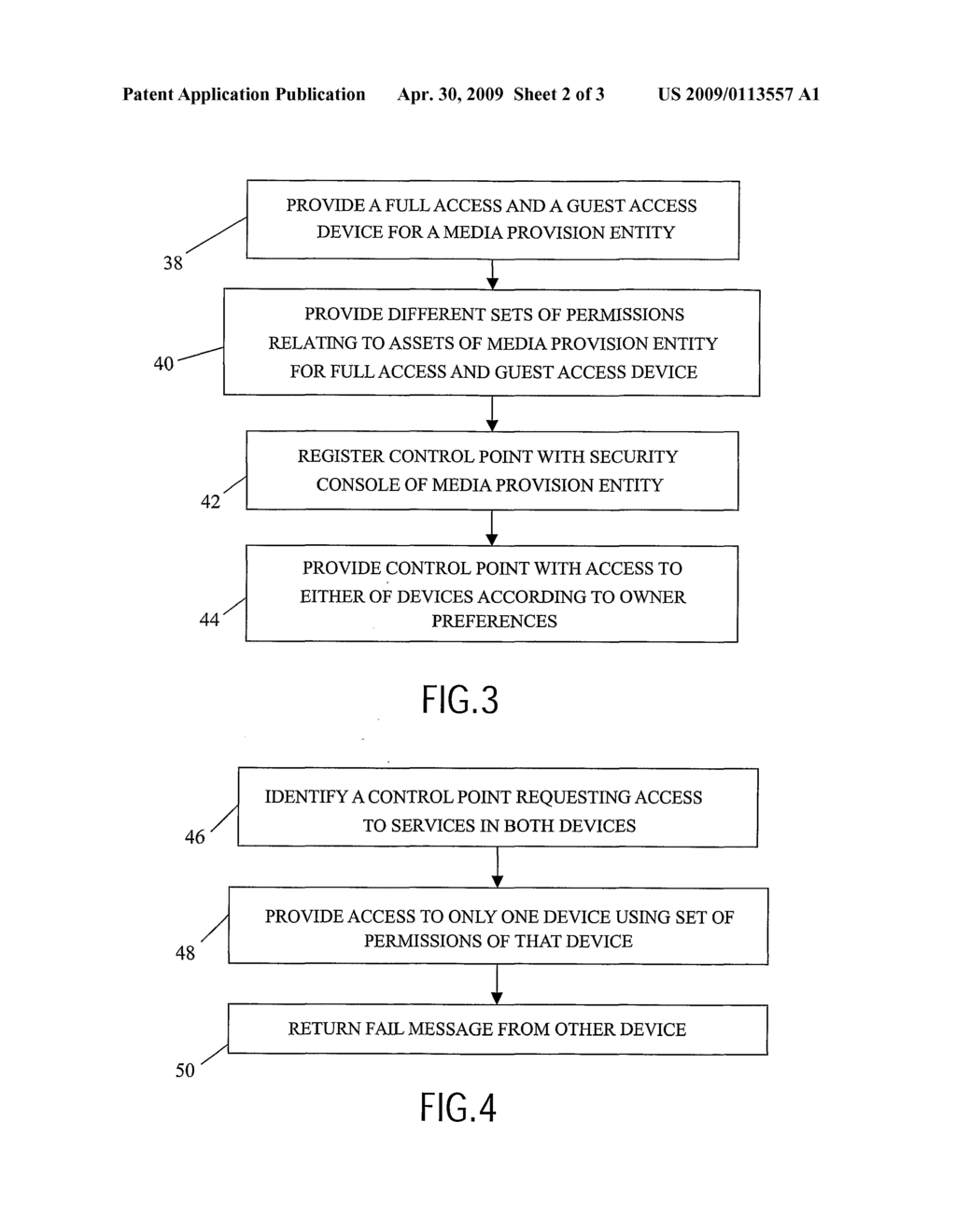 Different permissions for a control point in a media provision entity - diagram, schematic, and image 03