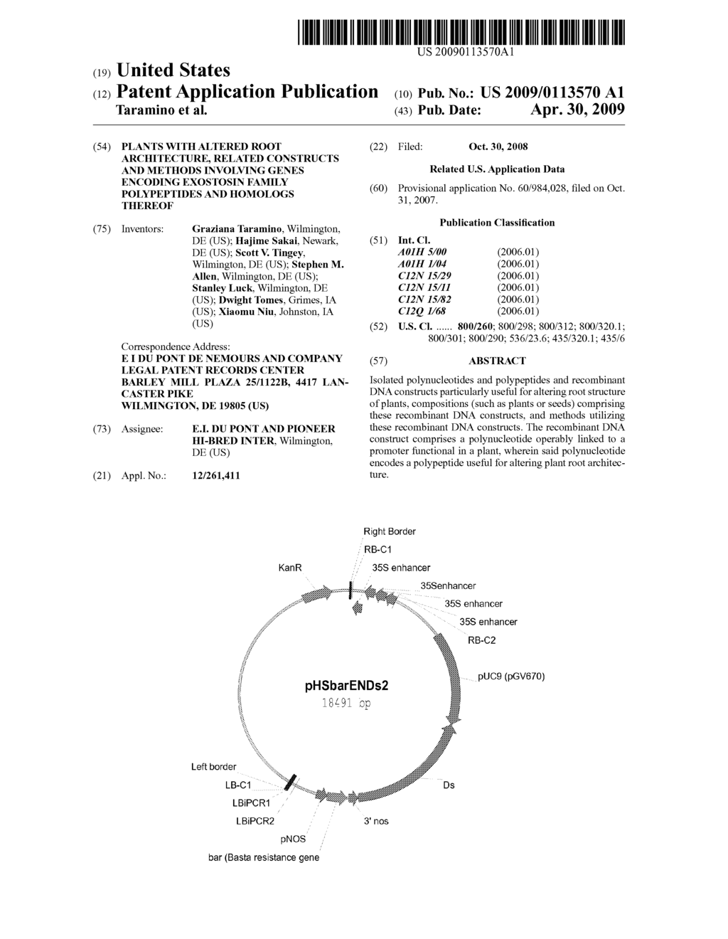 PLANTS WITH ALTERED ROOT ARCHITECTURE, RELATED CONSTRUCTS AND METHODS INVOLVING GENES ENCODING EXOSTOSIN FAMILY POLYPEPTIDES AND HOMOLOGS THEREOF - diagram, schematic, and image 01