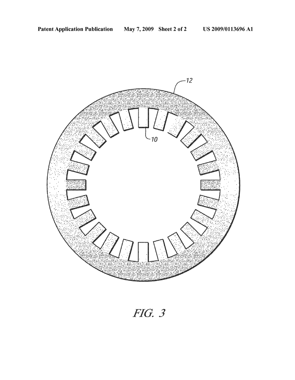 ROTATING ELECTRIC MACHINE STATOR CORE AND METHOD OF MAKING - diagram, schematic, and image 03