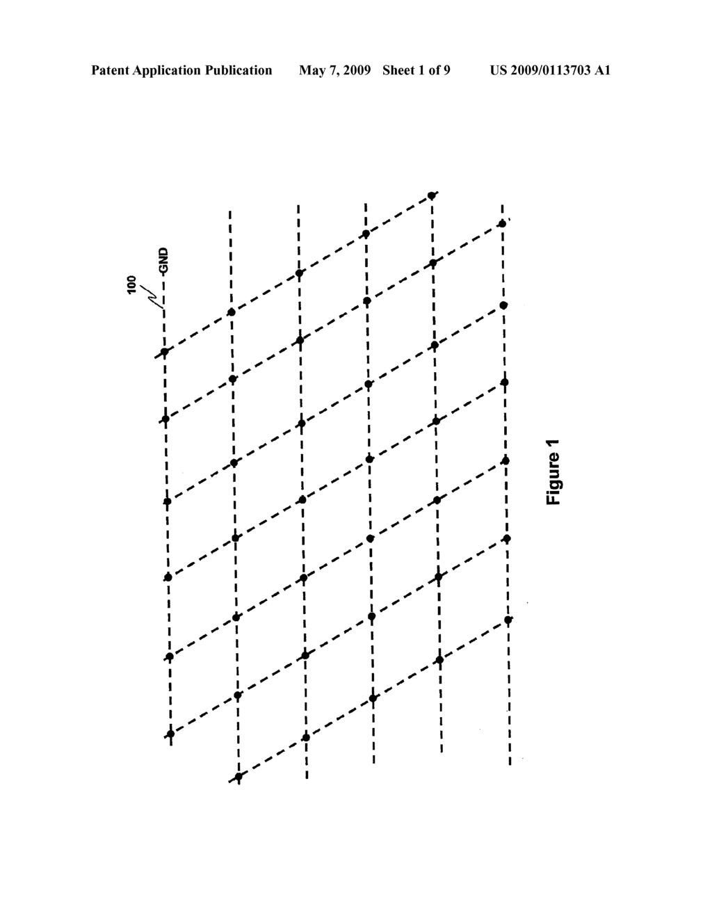 CERAMIC SUBSTRATE GRID STRUCTURE FOR THE CREATION OF VIRTUAL COAX ARRANGEMENT - diagram, schematic, and image 02