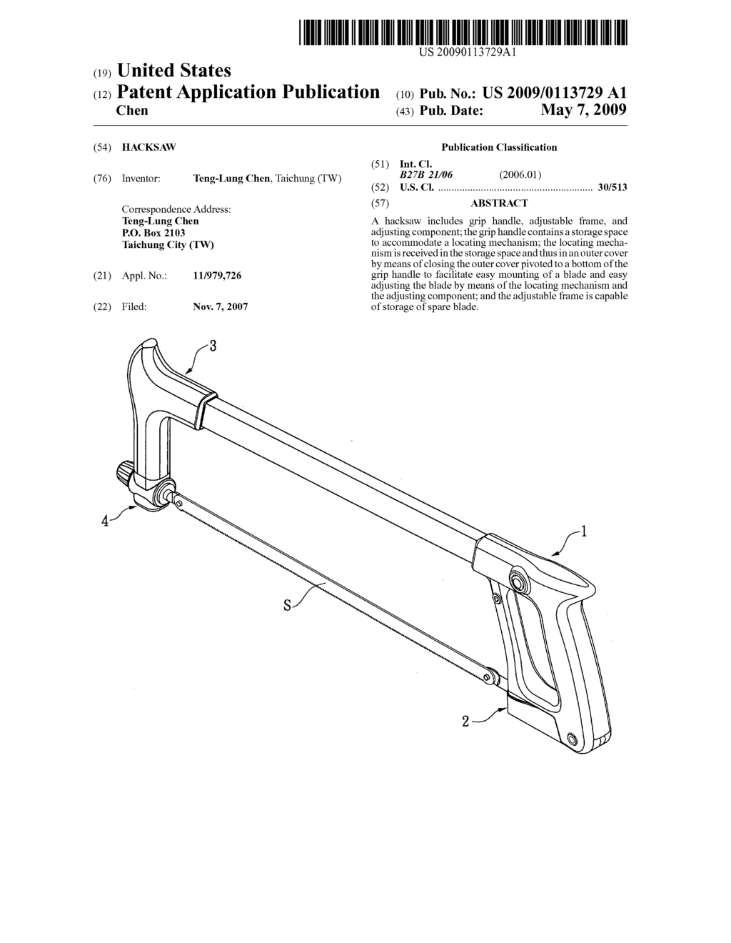 Hacksaw - diagram, schematic, and image 01