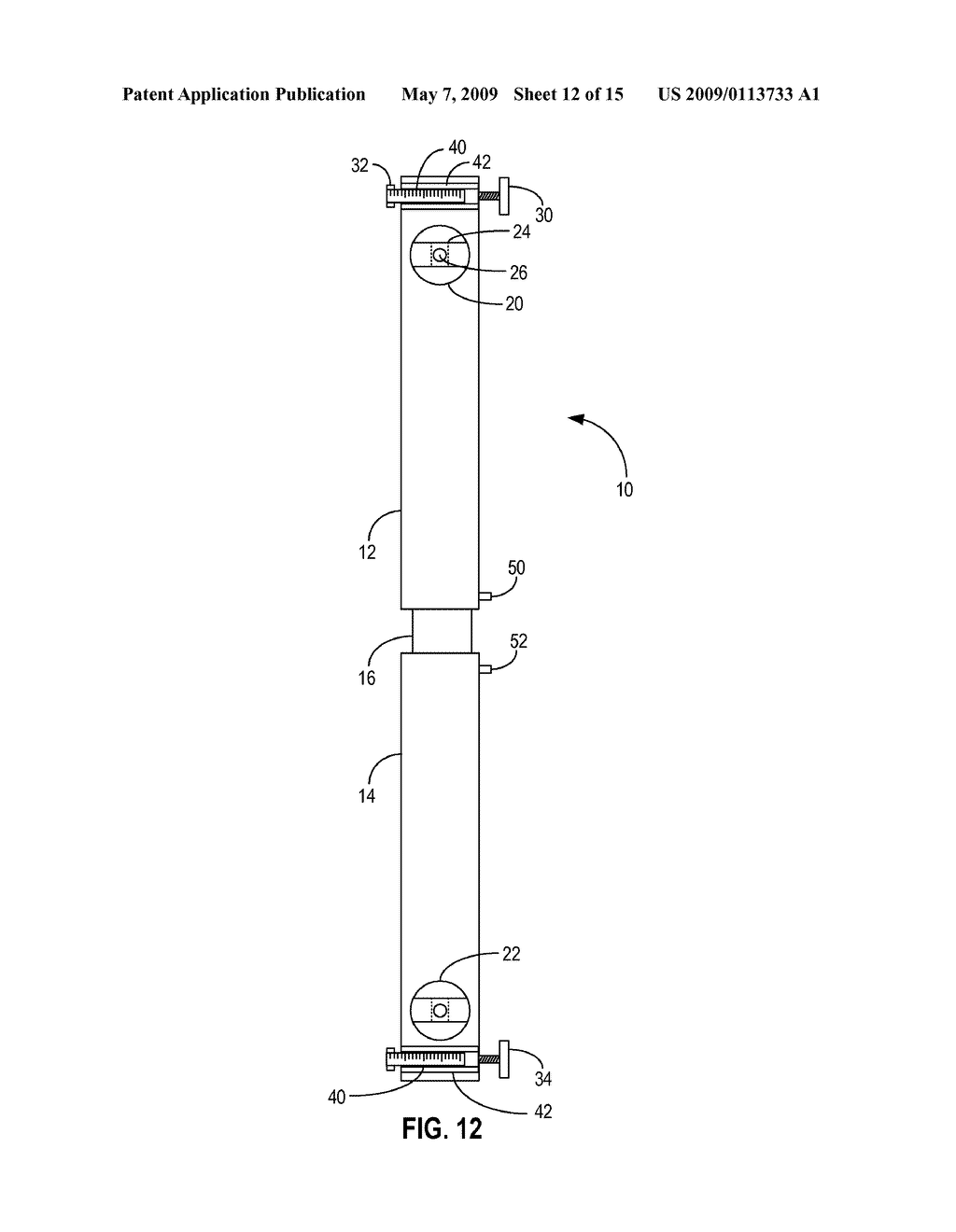 EXTENDABLE PLUMB AND LEVEL MEASURING DEVICE AND ASSOCIATED USAGE METHOD - diagram, schematic, and image 13