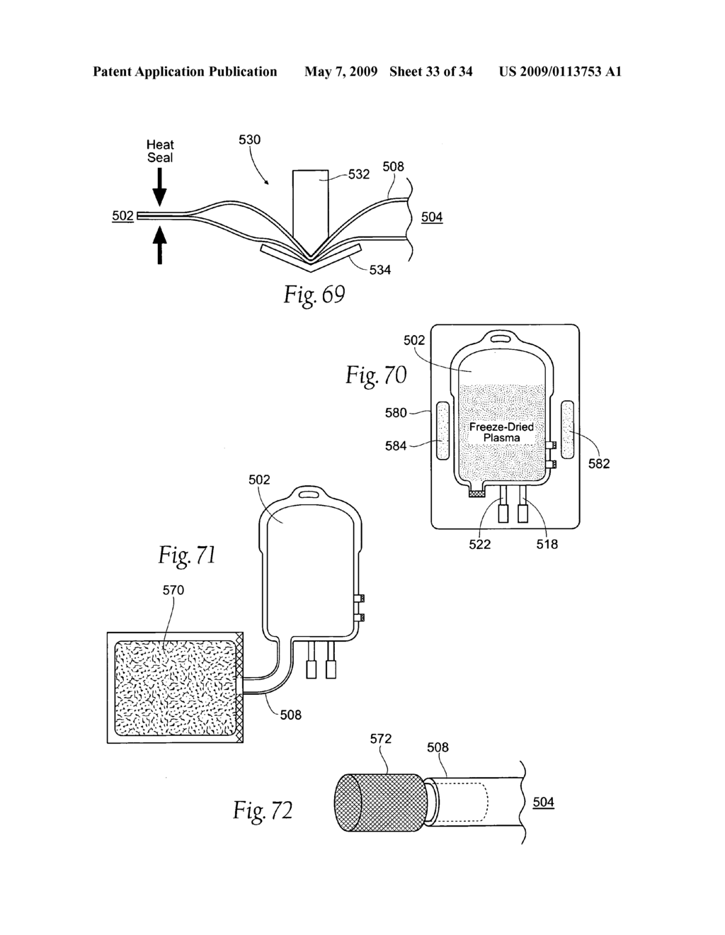 Apparatus and methods for making, storing, and administering freeze-dried materials such as freeze-dried plasma - diagram, schematic, and image 34