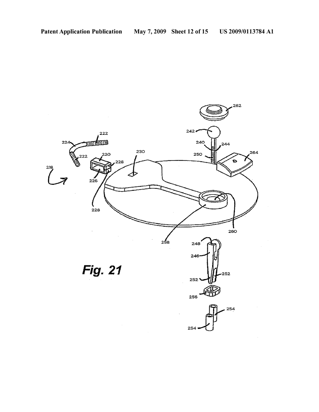 Fishing line release system - diagram, schematic, and image 13