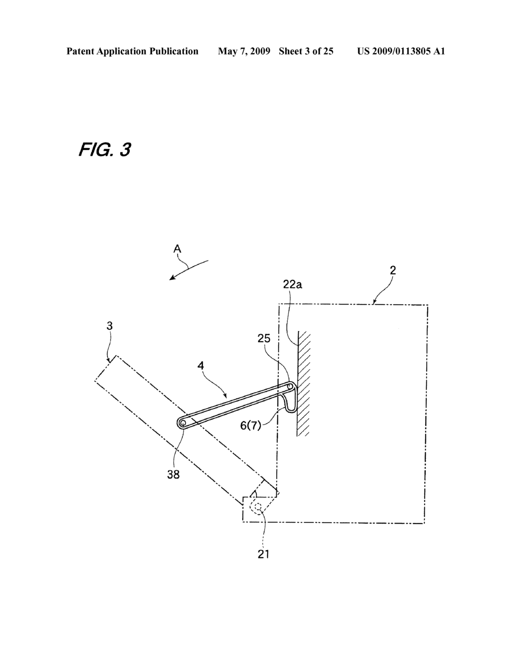 OPENING AND CLOSING SUPPORT MECHANISM AND APPARATUS USING THE SAME - diagram, schematic, and image 04