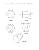 Tapered Hexagon Building Block diagram and image