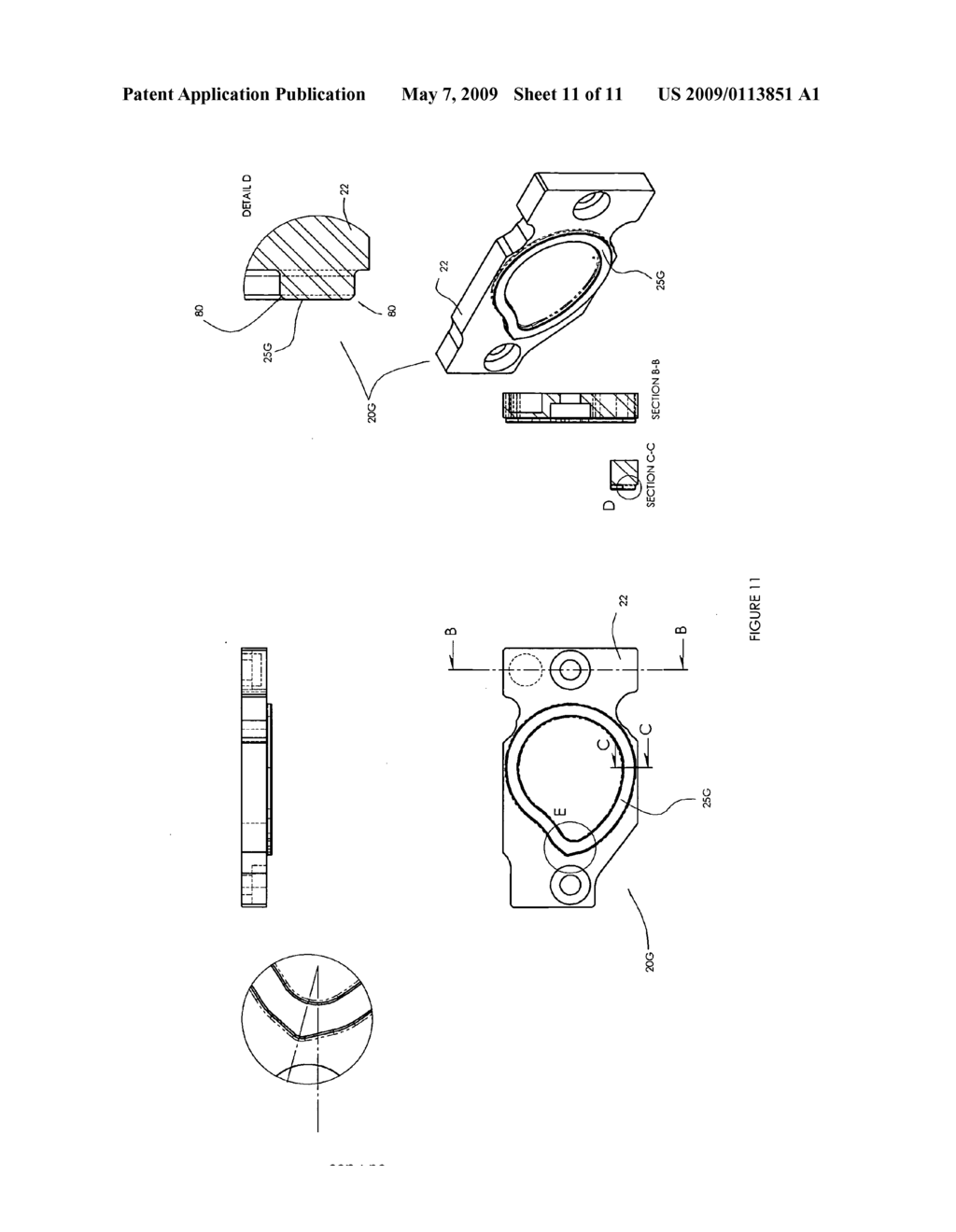 Packaging seal plate having a shaped face - diagram, schematic, and image 12
