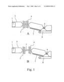 Device For Sub-Dividing Tubular Packaging Into Packaging Units diagram and image