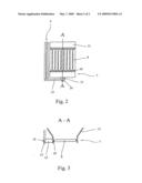 Device For Sub-Dividing Tubular Packaging Into Packaging Units diagram and image