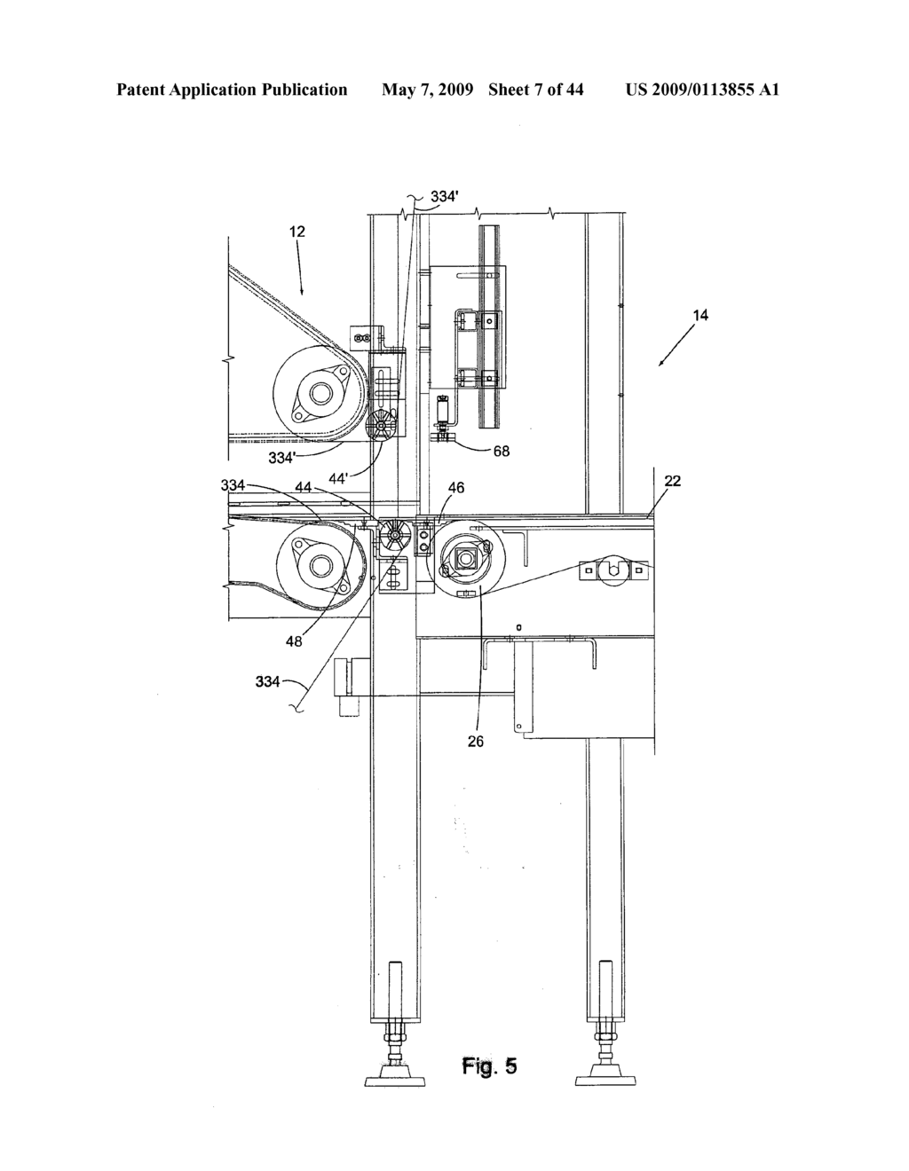 Object Conveyor and Bagger with Sonic Welded Bag Seams - diagram, schematic, and image 08