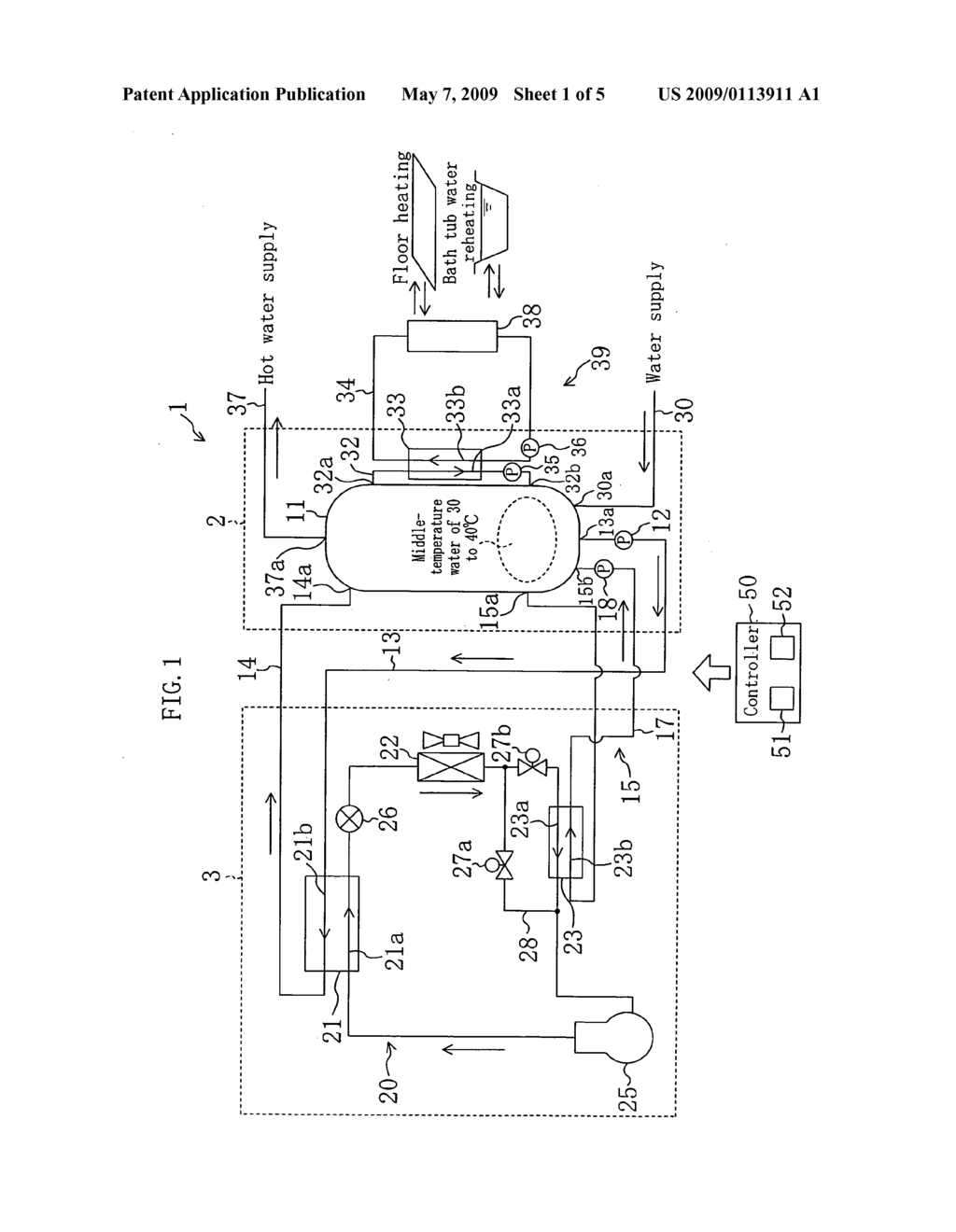 Hot Water Supply Device - diagram, schematic, and image 02