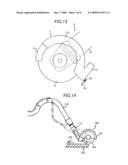 DUST COLLECTION COVER ATTACHABLE TO CUTTER diagram and image