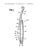 Tuning peg diagram and image