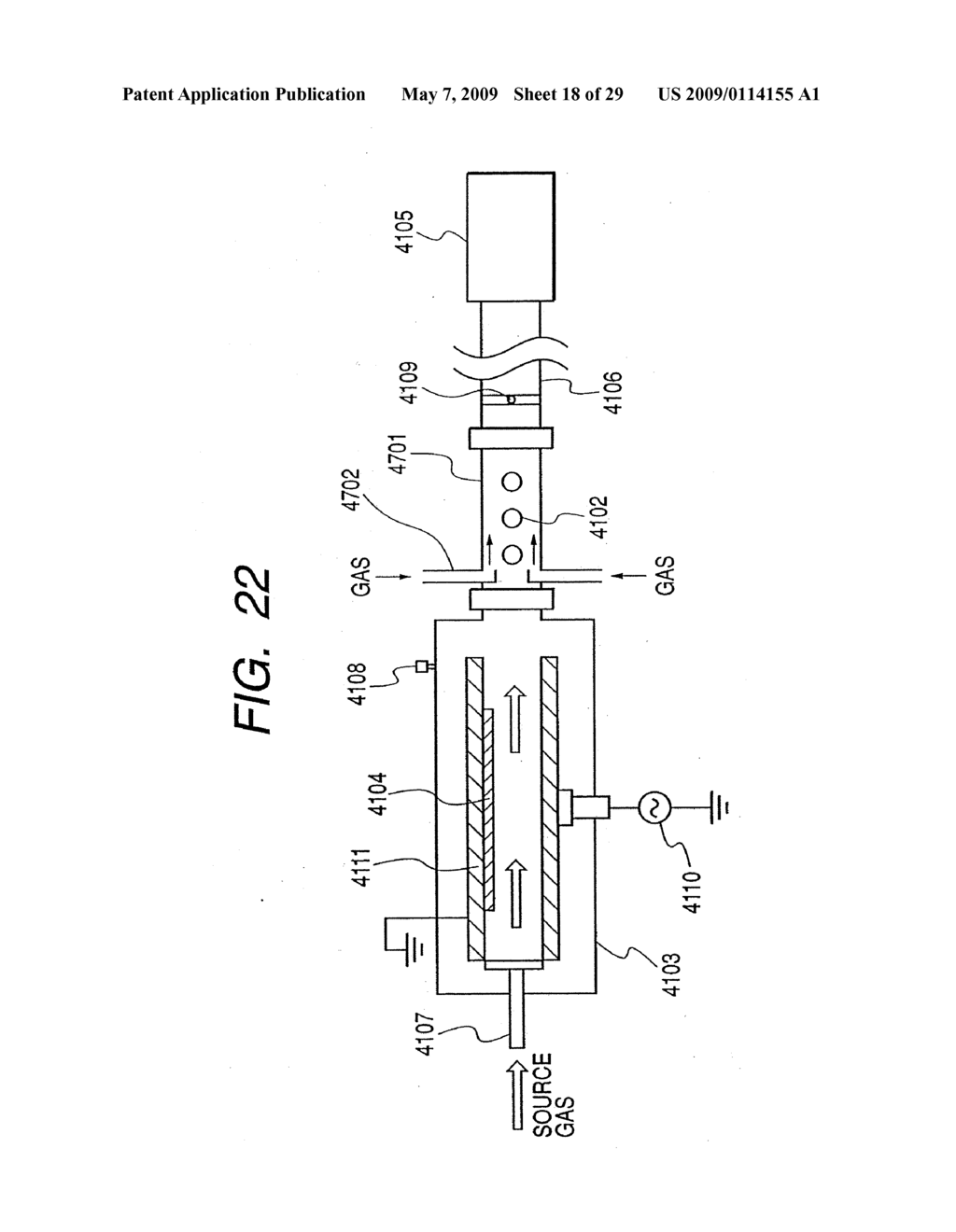 PROCESSING APPARATUS, EXHAUST PROCESSING PROCESS AND PLASMA PROCESSING PROCESS - diagram, schematic, and image 19