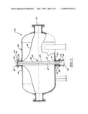 High Flow Nozzle System for Flow Control in Bladder Surge Tanks diagram and image