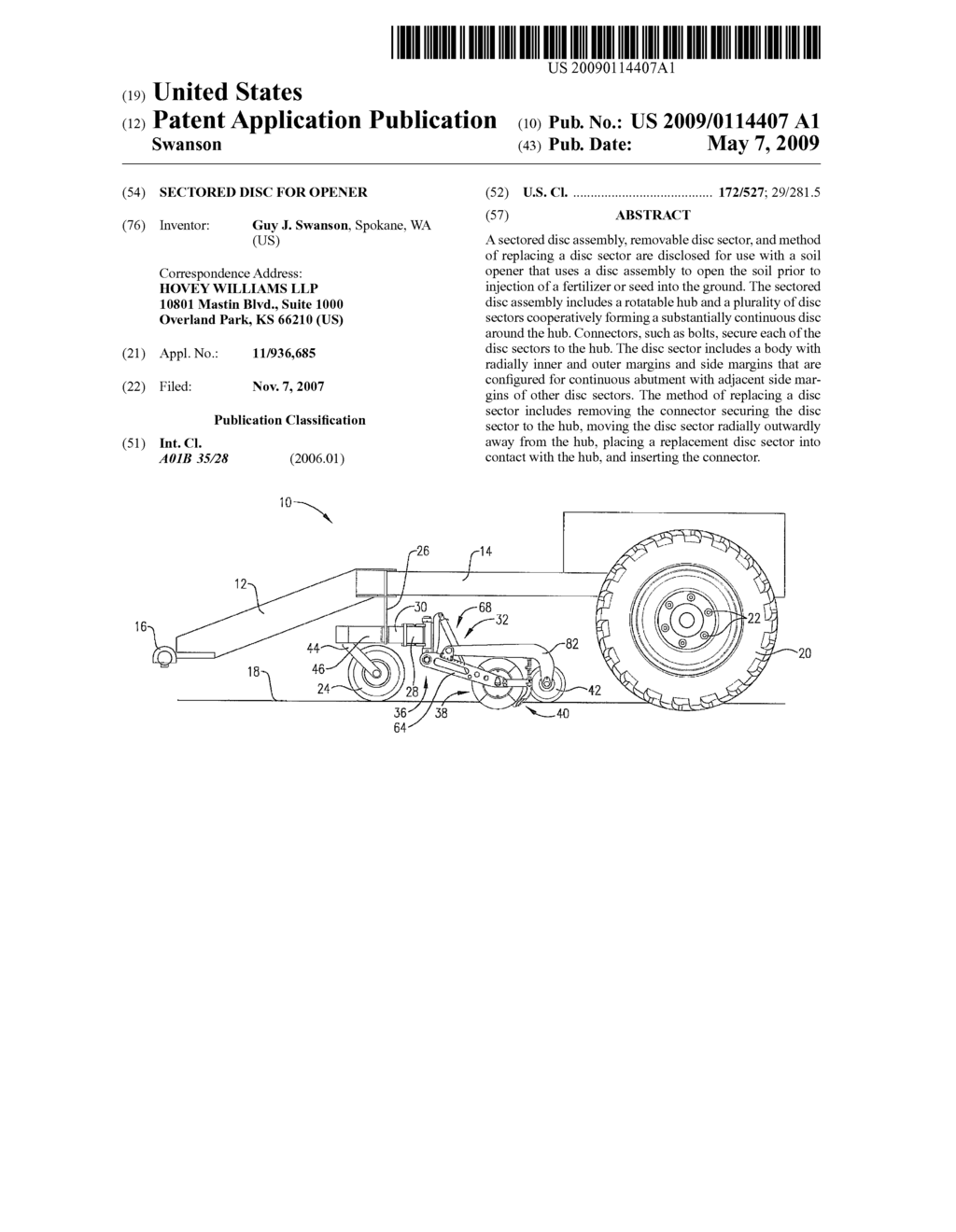 SECTORED DISC FOR OPENER - diagram, schematic, and image 01