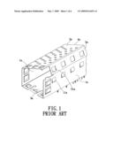 Connector housing for a small and portable transmitting-receiving module diagram and image