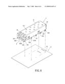 Connector housing for a small and portable transmitting-receiving module diagram and image