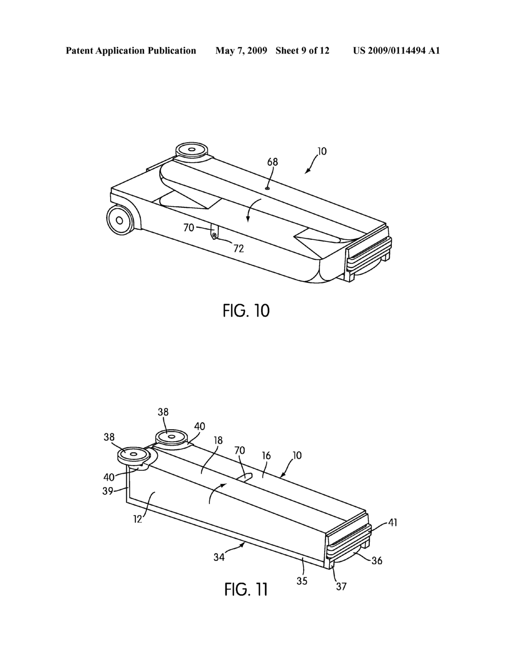 Collapsible Expanding Luggage - diagram, schematic, and image 10