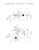 Integrated overhead transport system with stationary drive diagram and image