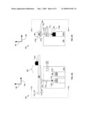 Integrated overhead transport system with stationary drive diagram and image