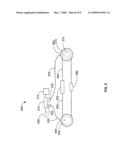 Integrated overhead transport system with stationary drive diagram and image