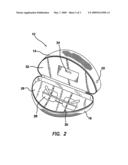 EYEGLASS SPEAKER CASE diagram and image