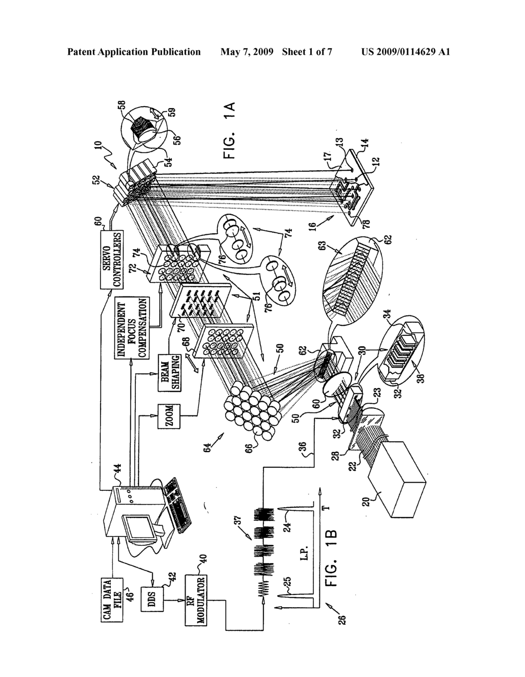 MULTIPLE BEAM MICRO-MACHINING SYSTEM AND METHOD - diagram, schematic, and image 02