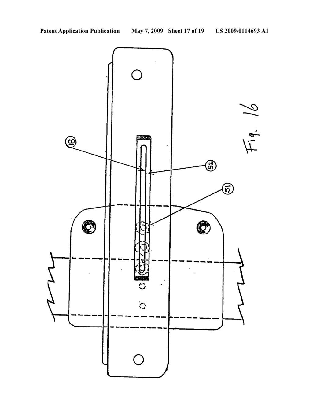 Automatically locking high security holster - diagram, schematic, and image 18
